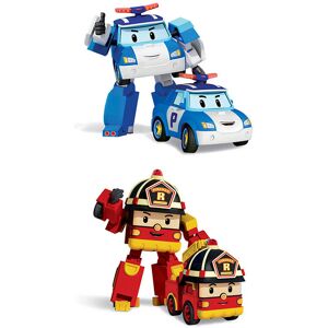 Unbranded (Polly + Roy) Robocar Poli Toy Car Transformed Pull Back Robot Kids Car Toys Act Unbranded (Polly + Roy) Robocar Poli Toy Car Transformed Pull Back Robot Kids Car Toys Act