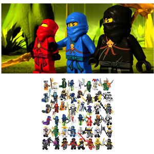 Unbranded Ninjago 48pcs/Set Mini Figure Kai Jay Ninja Building Blocks Kids Toys Collection Unbranded Ninjago 48pcs/Set Mini Figure Kai Jay Ninja Building Blocks Kids Toys Collection