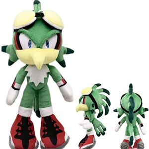 Unbranded 30cm Sonic Jet the Hawk Green The Hedgehog Toy Soft Plush Dolls Kid Gifts Unbranded 30cm Sonic Jet the Hawk Green The Hedgehog Toy Soft Plush Dolls Kid Gifts