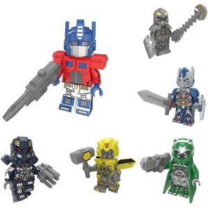 Unbranded 8pcs Transformers Optimus Bumblebee Megatron Minifigures Toys Building Blocks Unbranded 8pcs Transformers Optimus Bumblebee Megatron Minifigures Toys Building Blocks