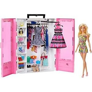 Barbie Fashionistas Ultimate Closet & Doll - Portable Fashion Playset with Carry Barbie Fashionistas Ultimate Closet & Doll - Portable Fashion Playset with Carry