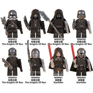 Gacloz 8pcs Star Wars Knight Of Ren Minifigures Fit Lego Gacloz 8pcs Star Wars Knight Of Ren Minifigures Fit Lego