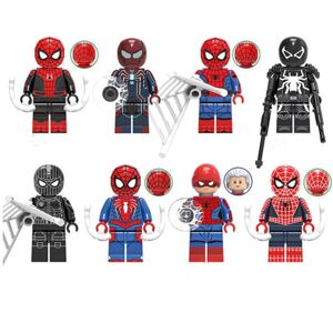 Gacloz 8PCS Spider-man Venom Minifigures Toys Fit Lego Gacloz 8PCS Spider-man Venom Minifigures Toys Fit Lego