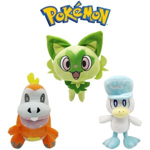 Unbranded (3pcs) Pokemon Plush Toy Sprigatito Fuecoco Quaxly Stuffed Doll Kids Birthday Gi Unbranded (3pcs) Pokemon Plush Toy Sprigatito Fuecoco Quaxly Stuffed Doll Kids Birthday Gi