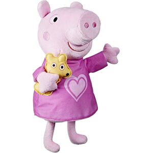 Hasbro Peppa Pig With Teddy Bear Peppa's Bedtime Lullabies Soft Toy Hasbro Peppa Pig With Teddy Bear Peppa's Bedtime Lullabies Soft Toy