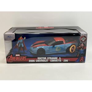 Doctor Strange and 2006 Chevrolet Corvette Z06 1:24 Scale Jada 5024 Doctor Strange and 2006 Chevrolet Corvette Z06 1:24 Scale Jada 5024