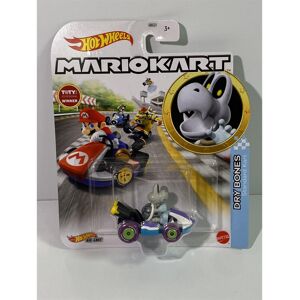 Mario Kart Hot Wheels Dry Bones 1:64-Scale Standard Kart GJH59 - Collectible Die Mario Kart Hot Wheels Dry Bones 1:64-Scale Standard Kart GJH59 - Collectible Die