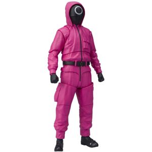 Bandai Squid Game S.H. Figuarts Action Masked Worker / Masked Manager - 14 CM Bandai Squid Game S.H. Figuarts Action Masked Worker / Masked Manager - 14 CM