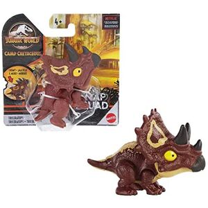 Jurassic World Camp Cretaceous Snap Squad Triceratops Figure Jurassic World Camp Cretaceous Snap Squad Triceratops Figure
