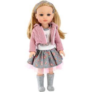 (Sophia (Pink Cardigan)) BiBi Doll Baby Doll Girl with Long Styling Hair America (Sophia (Pink Cardigan)) BiBi Doll Baby Doll Girl with Long Styling Hair America