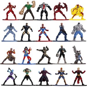 Jada Marvel 1.65" Die-cast Metal Collectible Figures 20-Pack Wave 3, Toys for Kids an Jada Marvel 1.65" Die-cast Metal Collectible Figures 20-Pack Wave 3, Toys for Kids an