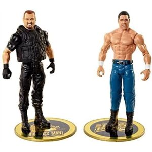 WWE Championship Showdown British Bulldog Vs Big Boss Man 6" 2 Pack Figures WWE Championship Showdown British Bulldog Vs Big Boss Man 6" 2 Pack Figures