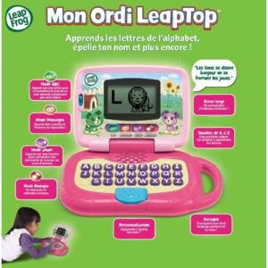 LeapFrog My Own Leaptop French - Pink - Not Working LeapFrog My Own Leaptop French - Pink - Not Working