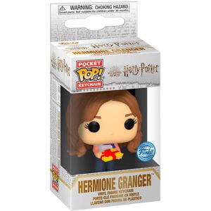 Funko Pocket POP Keychain Harry Potter Holiday Hermione Exclusive Funko Pocket POP Keychain Harry Potter Holiday Hermione Exclusive