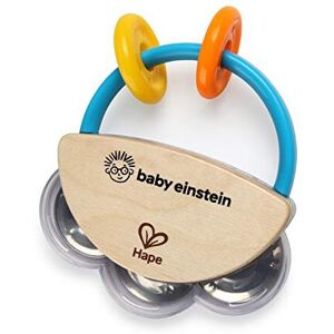 Baby Einstein Hape Tiny Tambourine Musical Wooden Toy Baby Einstein Hape Tiny Tambourine Musical Wooden Toy