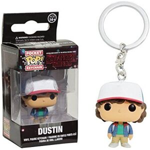 Funko Pop Keychain Stranger Things Dustin Action Figure,Multi Funko Pop Keychain Stranger Things Dustin Action Figure,Multi