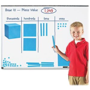 Learning Resources Giant Magnetic Base Ten Set - 131 Piece Learning Resources Giant Magnetic Base Ten Set - 131 Piece