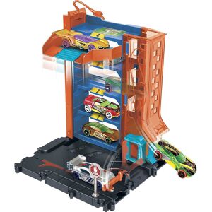 Hot Wheels City Downtown Car Park 4 Level Garage Playset with 1 Car Included Hot Wheels City Downtown Car Park 4 Level Garage Playset with 1 Car Included