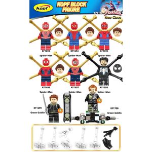 ZHIKE 8PCS Spider-Man Venom Minifigures Toy Fit Lego Toy Building Block Children's Gif ZHIKE 8PCS Spider-Man Venom Minifigures Toy Fit Lego Toy Building Block Children's Gif