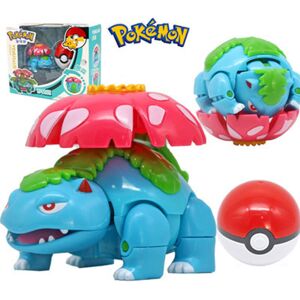 Unbranded (Venusaur+Poke Ball) Deformable Pokemon Ball Figures Toys Deluxe Kids Gifts Thro Unbranded (Venusaur+Poke Ball) Deformable Pokemon Ball Figures Toys Deluxe Kids Gifts Thro
