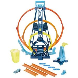 Hot Wheels Track Builder Unlimited Triple Loop Kit Collapsible 3-Loop Gift Set f Hot Wheels Track Builder Unlimited Triple Loop Kit Collapsible 3-Loop Gift Set f