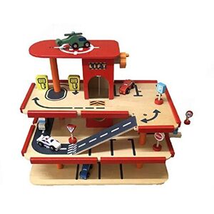 Gamez Galore Multi-storey Car Park Wooden Garage with Lift Gamez Galore Multi-storey Car Park Wooden Garage with Lift