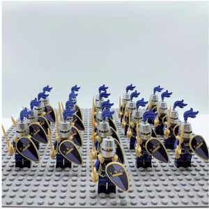 Xurikcoo (E) 21PCS gold knight mini doll block doll children's assembled toys Fit Lego Xurikcoo (E) 21PCS gold knight mini doll block doll children's assembled toys Fit Lego