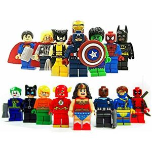 Unbranded 16Pcs Marvel Avengers Super Heroes Mini Figures Dc Set Fit Lego Unbranded 16Pcs Marvel Avengers Super Heroes Mini Figures Dc Set Fit Lego