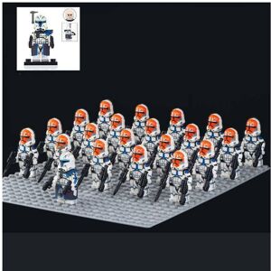 Sunvivid (Rex 332nd) 21pcs/set Fit Lego Star Wars Rex 332nd 501st Clone Troopers Kids Gif Sunvivid (Rex 332nd) 21pcs/set Fit Lego Star Wars Rex 332nd 501st Clone Troopers Kids Gif