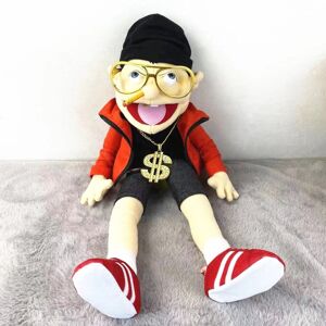 SRJ STAR (a 60CM) Large Boy Jeffy Hand Puppet Children Soft Doll Jeffy Boy Talk Show Part SRJ STAR (a 60CM) Large Boy Jeffy Hand Puppet Children Soft Doll Jeffy Boy Talk Show Part