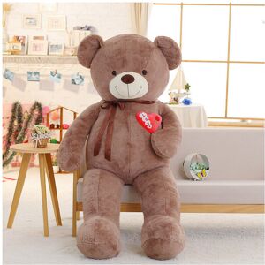 FLEMYE (90cm, Dark brown) 75/90/110cm Large Teddy Bear Plush Toy Lovely Huge Stuffed So FLEMYE (90cm, Dark brown) 75/90/110cm Large Teddy Bear Plush Toy Lovely Huge Stuffed So