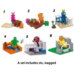 Unbranded (Bagged) Friends Building Rainbow Blocks Toy Action Figure Kid Boys Girls Gift B Unbranded (Bagged) Friends Building Rainbow Blocks Toy Action Figure Kid Boys Girls Gift B