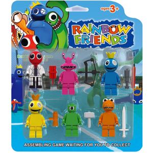 Unbranded (Blisterboard) Friends Building Rainbow Blocks Toy Action Figure Kid Boys Girls Unbranded (Blisterboard) Friends Building Rainbow Blocks Toy Action Figure Kid Boys Girls