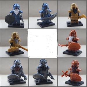 NGBILDER Lord Of The Rings Hobbit Dwarf Fits Lego Mini Figures Hero Toys NGBILDER Lord Of The Rings Hobbit Dwarf Fits Lego Mini Figures Hero Toys