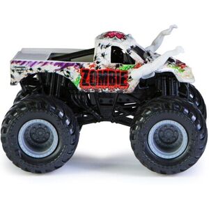 Spin Master Monster Jam 1:64 Diecast Vehicle Truck Zombie White Car Spin Master Monster Jam 1:64 Diecast Vehicle Truck Zombie White Car