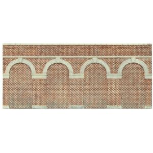 Hornby Mid Level Arched Retaining Walls X2 (Red Brick) Hornby Mid Level Arched Retaining Walls X2 (Red Brick)