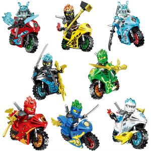 Unbranded Ninjago Masters Motorcycle Lego Minifigures Building Blocks Toys Kids Children's Unbranded Ninjago Masters Motorcycle Lego Minifigures Building Blocks Toys Kids Children's