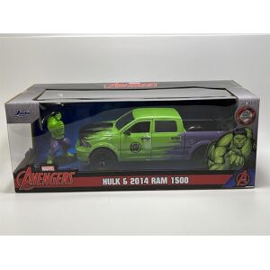 Jada 99726 Marvel Avengers Hulk & 2014 Ram 1500 1:24 Scale Die-Cast - Doors & Bo Jada 99726 Marvel Avengers Hulk & 2014 Ram 1500 1:24 Scale Die-Cast - Doors & Bo