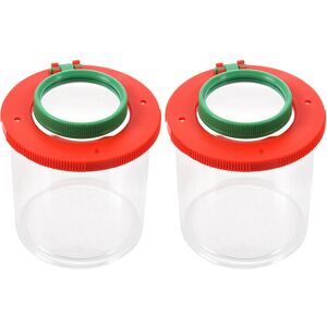 Tlily 2Pcs 4X Two Lens Insect Viewer Locket Box Magnifier Bug Magnifying Loupe Kid Toy Tlily 2Pcs 4X Two Lens Insect Viewer Locket Box Magnifier Bug Magnifying Loupe Kid Toy