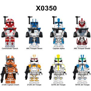 Unbranded 8 Pcs Mini Action Figure Star Wars Assembling Minifigures Building Block Model T Unbranded 8 Pcs Mini Action Figure Star Wars Assembling Minifigures Building Block Model T