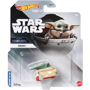 Mattel Hot Wheels Star Wars Character Cars Grogu Diecast Car 1:64 scale Mattel Hot Wheels Star Wars Character Cars Grogu Diecast Car 1:64 scale