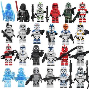 Xurikcoo (Style D 24PCS) Star Wars Minifigures Children's building block set Xurikcoo (Style D 24PCS) Star Wars Minifigures Children's building block set