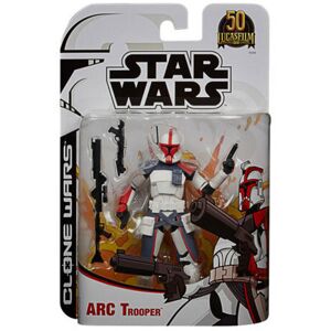Hasbro Star Wars The Clone Wars 6 Inch Action Figure Exclusive - Arc Trooper Red Hasbro Star Wars The Clone Wars 6 Inch Action Figure Exclusive - Arc Trooper Red