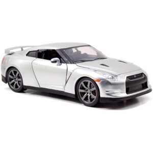 Jada Nissan R35 Silver 1:24 Scale - Fast & Furious Diecast Car Jada Nissan R35 Silver 1:24 Scale - Fast & Furious Diecast Car