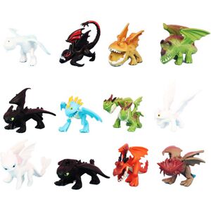 Unbranded (As shown) 12pcs/Set How to Train Your Dragon Action Figures Toothless Light Nig Unbranded (As shown) 12pcs/Set How to Train Your Dragon Action Figures Toothless Light Nig