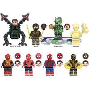 Unbranded 8PCS Superhero Doctor Octopus Green Goblin Minifigures Kid Toys Unbranded 8PCS Superhero Doctor Octopus Green Goblin Minifigures Kid Toys