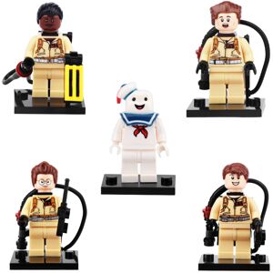 Unbranded 5pcs/set Building Block Toy Action Figure For Kids Educational Ghostbusters Doll Unbranded 5pcs/set Building Block Toy Action Figure For Kids Educational Ghostbusters Doll