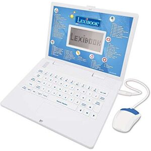 Lexibook JC598i1_01 Educational and Bilingual Laptop French/English-Toy for Children with Lexibook JC598i1_01 Educational and Bilingual Laptop French/English-Toy for Children with