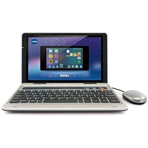 VTech Genio My First Laptop, Silver, Educational Laptop for Kids with 80+ Activities a VTech Genio My First Laptop, Silver, Educational Laptop for Kids with 80+ Activities a