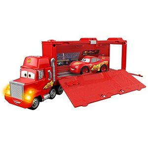 Disney Pixar Cars Track Talkers Chat & Haul Mack Vehicle, 17-inch Movie Toy Truck with Disney Pixar Cars Track Talkers Chat & Haul Mack Vehicle, 17-inch Movie Toy Truck with